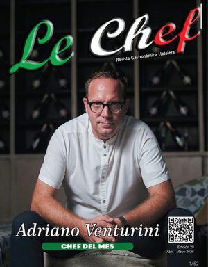 Portada de la revista Le Chef